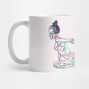 Pigeon Pose Mug